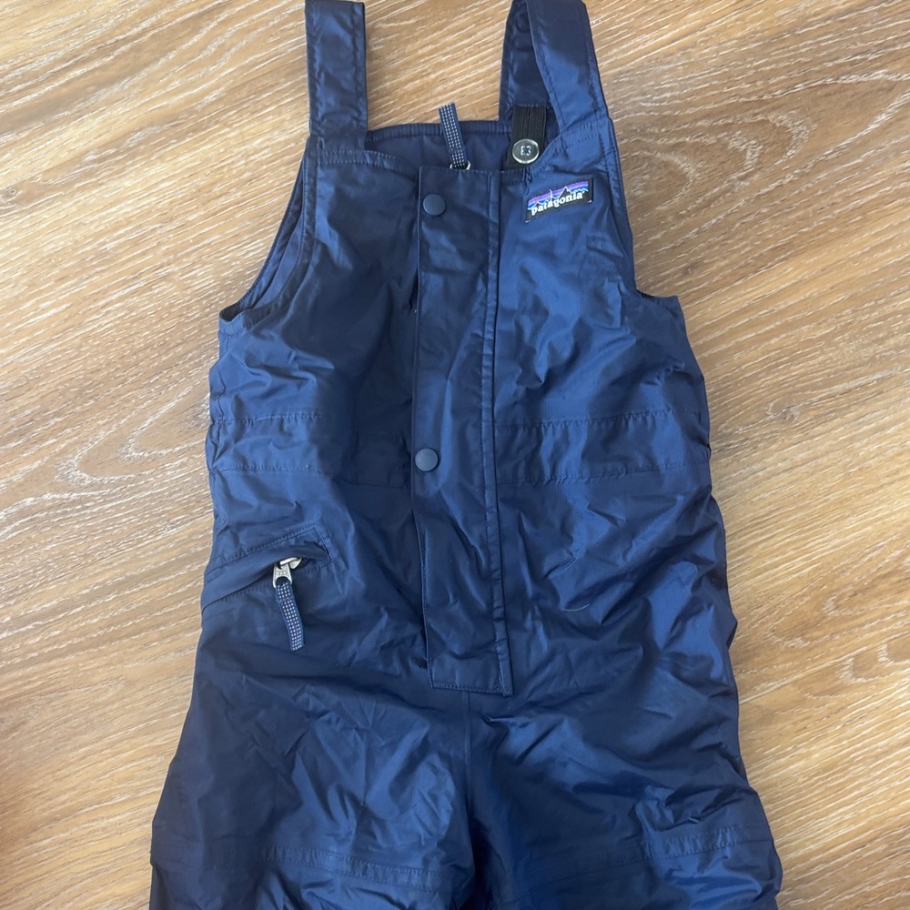 Patagonia Navy Kids Bibs